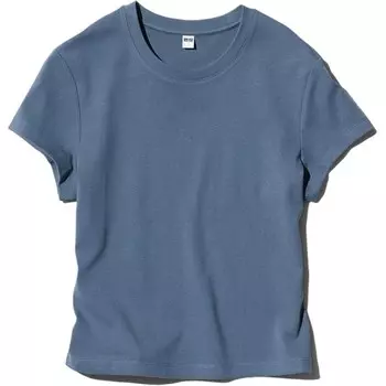 Футболка женская Lake Blue Uniqlo
