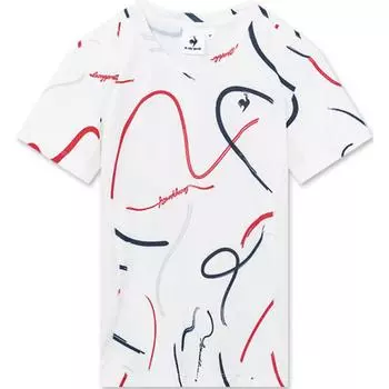 Футболка женская Le Coq Sportif, белый