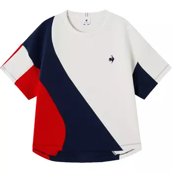 Футболка женская Le Coq Sportif, белый/слоновая кость