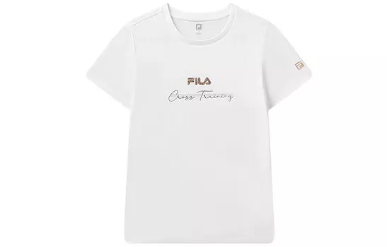 Футболка женская легкая белая Fila