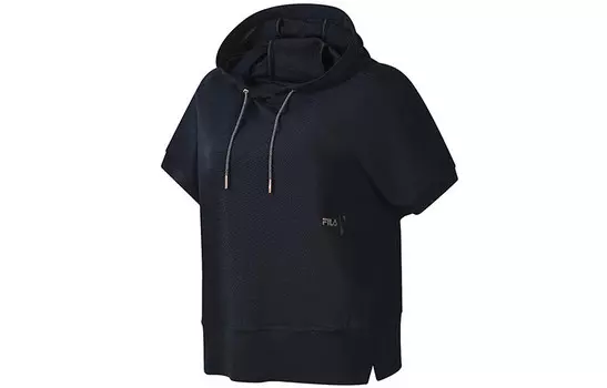 Футболка женская легкая королевского синего цвета Fila