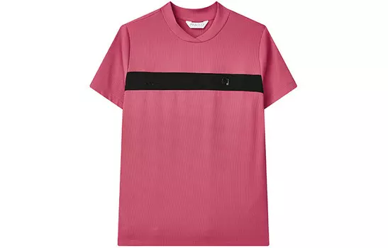 Футболка женская легкая персиково-сливовая пудра Fila