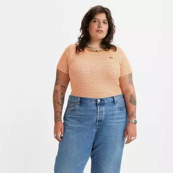 Футболка женская Levi's, оранжевый