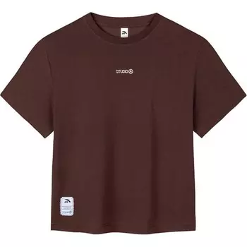 Футболка женская Life Collection Mera коричневая Anta