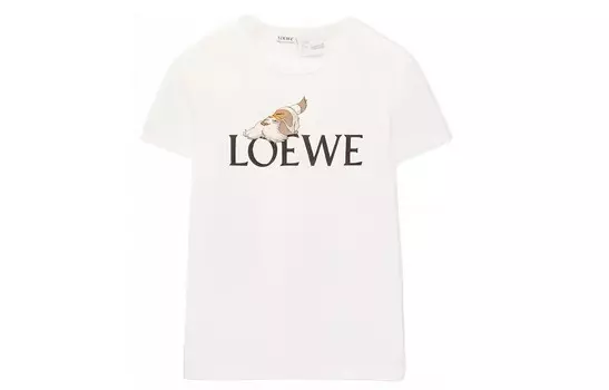 Футболка женская Loewe, белый