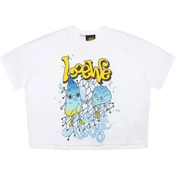 Футболка женская Loewe Paula's Ibiza 2022, белый