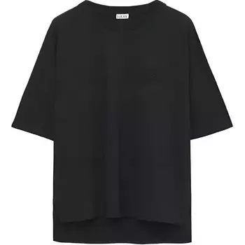 Футболка женская Loewe с короткими рукавами, черный