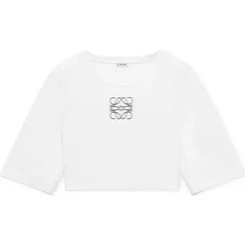 Футболка женская Loewe с логотипом, белый