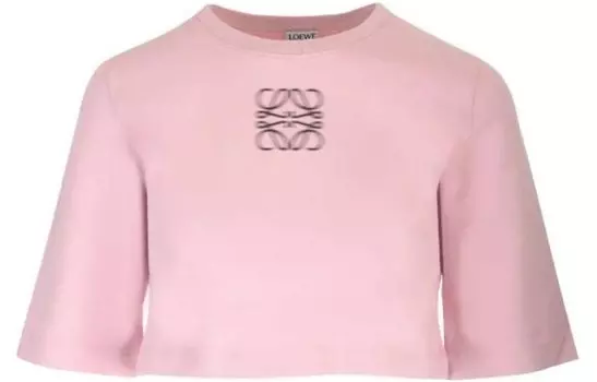 Футболка женская Loewe с логотипом, розовый