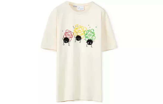 Футболка женская Loewe Spirited Away с рисунком, белый