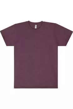 Футболка женская Los Angeles Apparel USA-Made 50/50, цвет heather plum