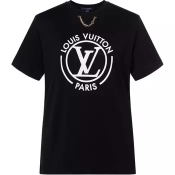 Футболка женская Louis Vuitton, черный
