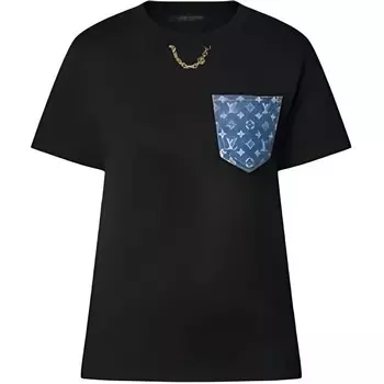Футболка женская Louis Vuitton, черный