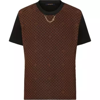 Футболка женская Louis Vuitton, коричневый