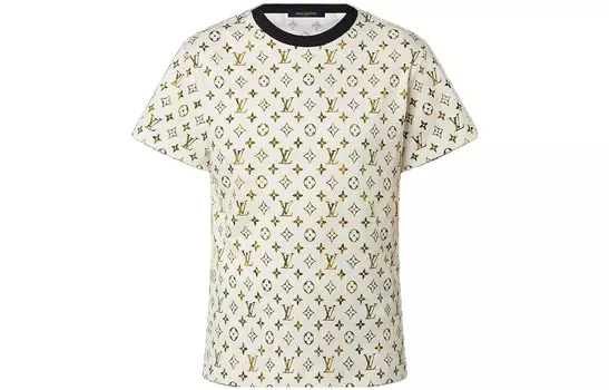 Футболка женская Louis Vuitton с логотипом, белый
