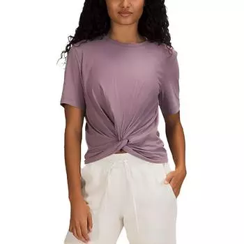 Футболка женская Lululemon, Albumin/WHTO