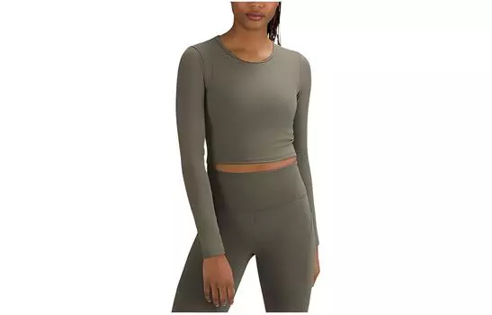 Футболка женская Lululemon, Army Green