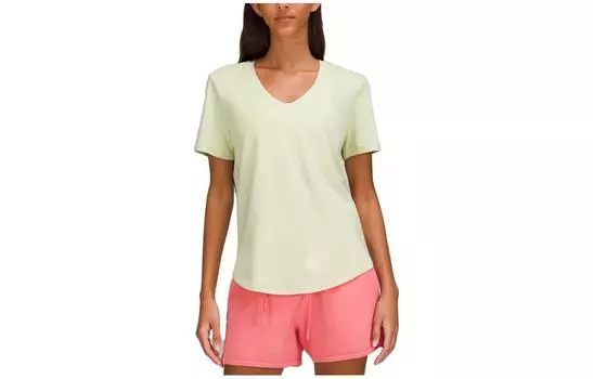 Футболка женская Lululemon, Moth Orchid/OASB