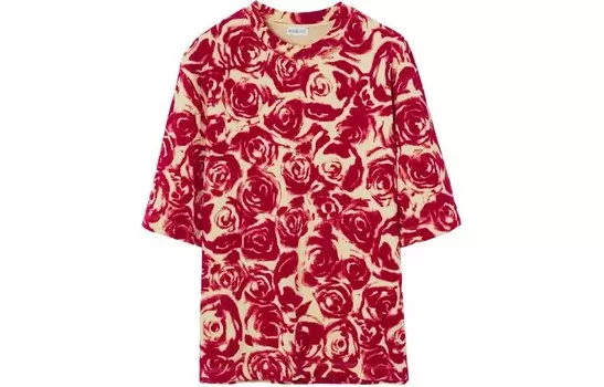 Футболка женская Mailbox красная Burberry