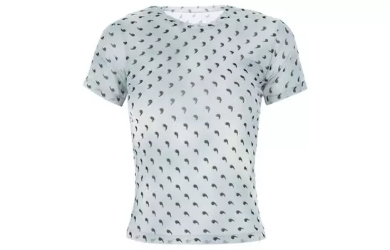 Футболка женская Maison Margiela, сине-серый