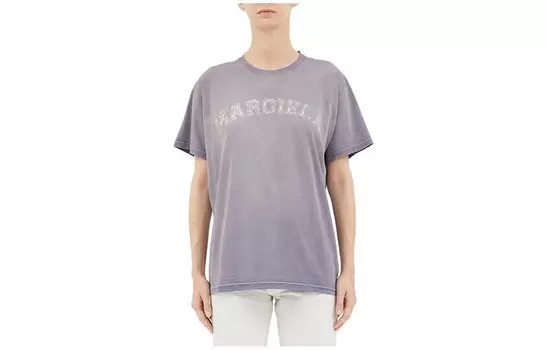 Футболка женская Maison Margiela, сиреневый