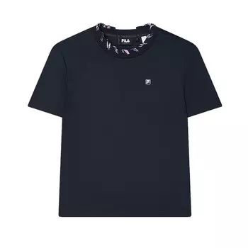 Футболка женская малиновая Fila