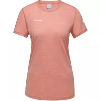 Футболка женская MAMMUT, Gray Sage/Silver Sage Melange