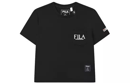 Футболка женская Mihara Yasuhiro X, цвет черный как смоль Fila