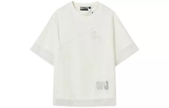Футболка женская Mihara Yasuhiro X MIHARA YASUHIRO цвета кокосового молока белого цвета Fila
