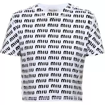 Футболка женская Miu Miu, белый