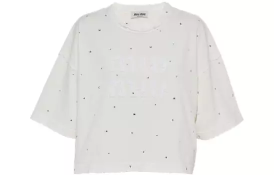 Футболка женская Miu Miu, белый