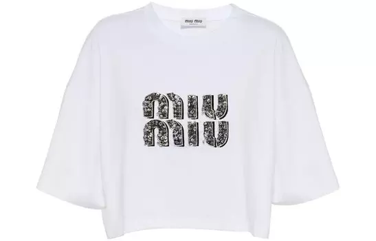 Футболка женская Miu Miu, белый