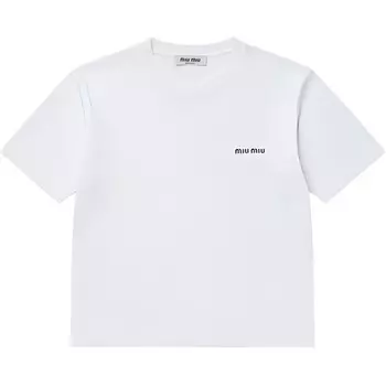 Футболка женская Miu Miu, белый