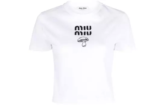Футболка женская Miu Miu, белый