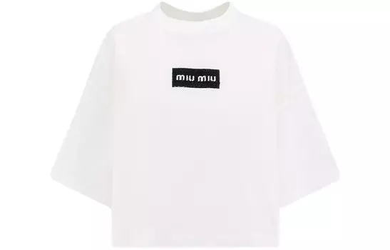 Футболка женская Miu Miu, белый