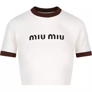 Футболка женская Miu Miu, белый