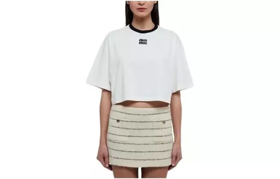 Футболка женская Miu Miu, белый