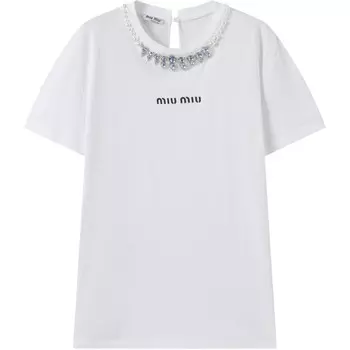 Футболка женская Miu Miu, белый