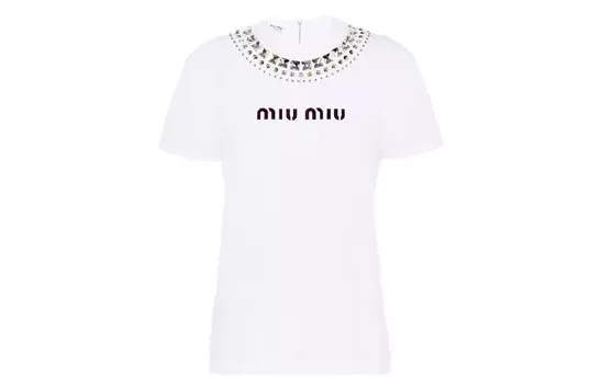 Футболка женская Miu Miu, белый