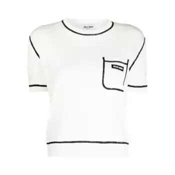 Футболка женская Miu Miu, белый