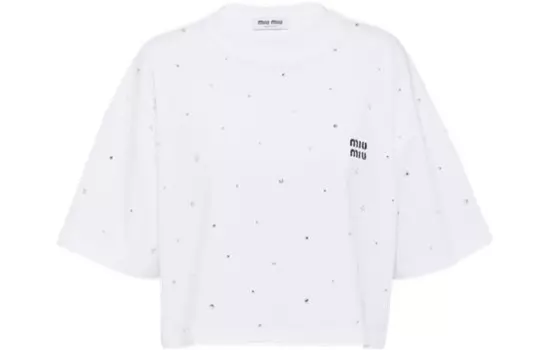 Футболка женская Miu Miu, белый