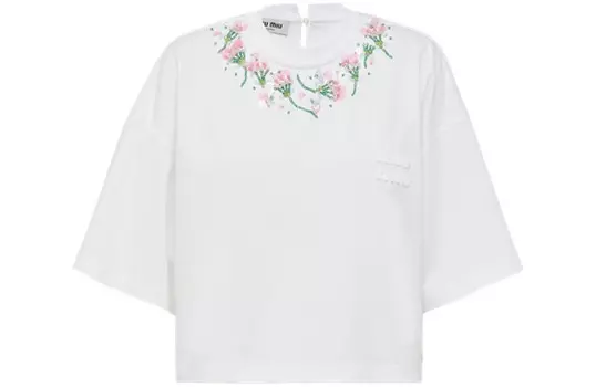 Футболка женская Miu Miu, белый