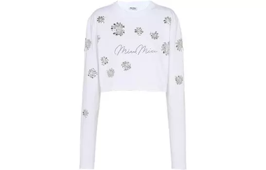 Футболка женская Miu Miu, белый