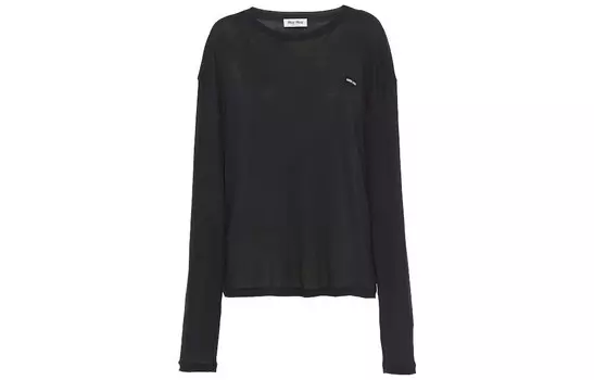 Футболка женская Miu Miu, черный