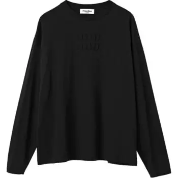 Футболка женская Miu Miu, черный