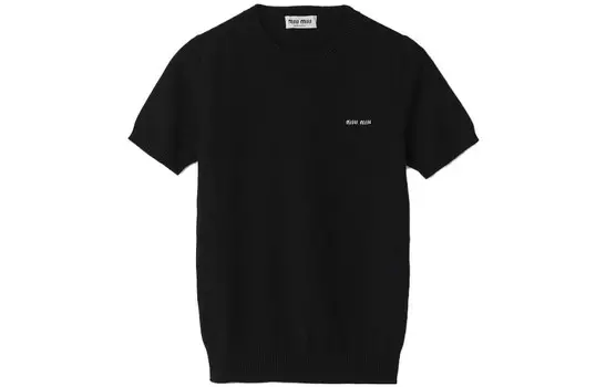 Футболка женская Miu Miu, черный