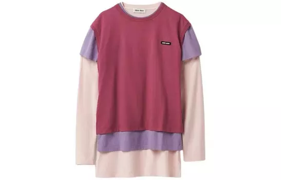 Футболка женская Miu Miu, фиолетовый