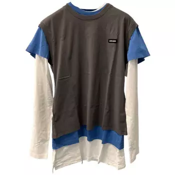 Футболка женская Miu Miu, коричневый