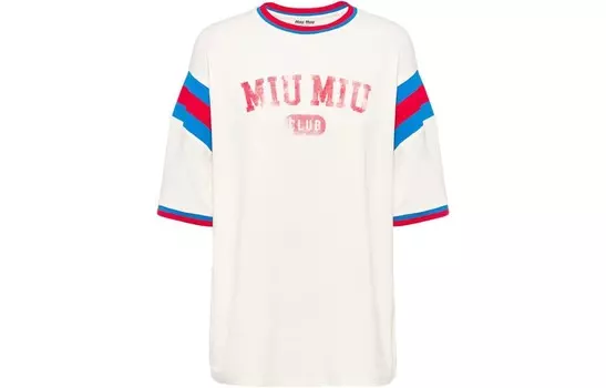 Футболка женская Miu Miu, мультиколор