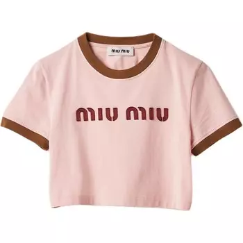 Футболка женская Miu Miu, розовый